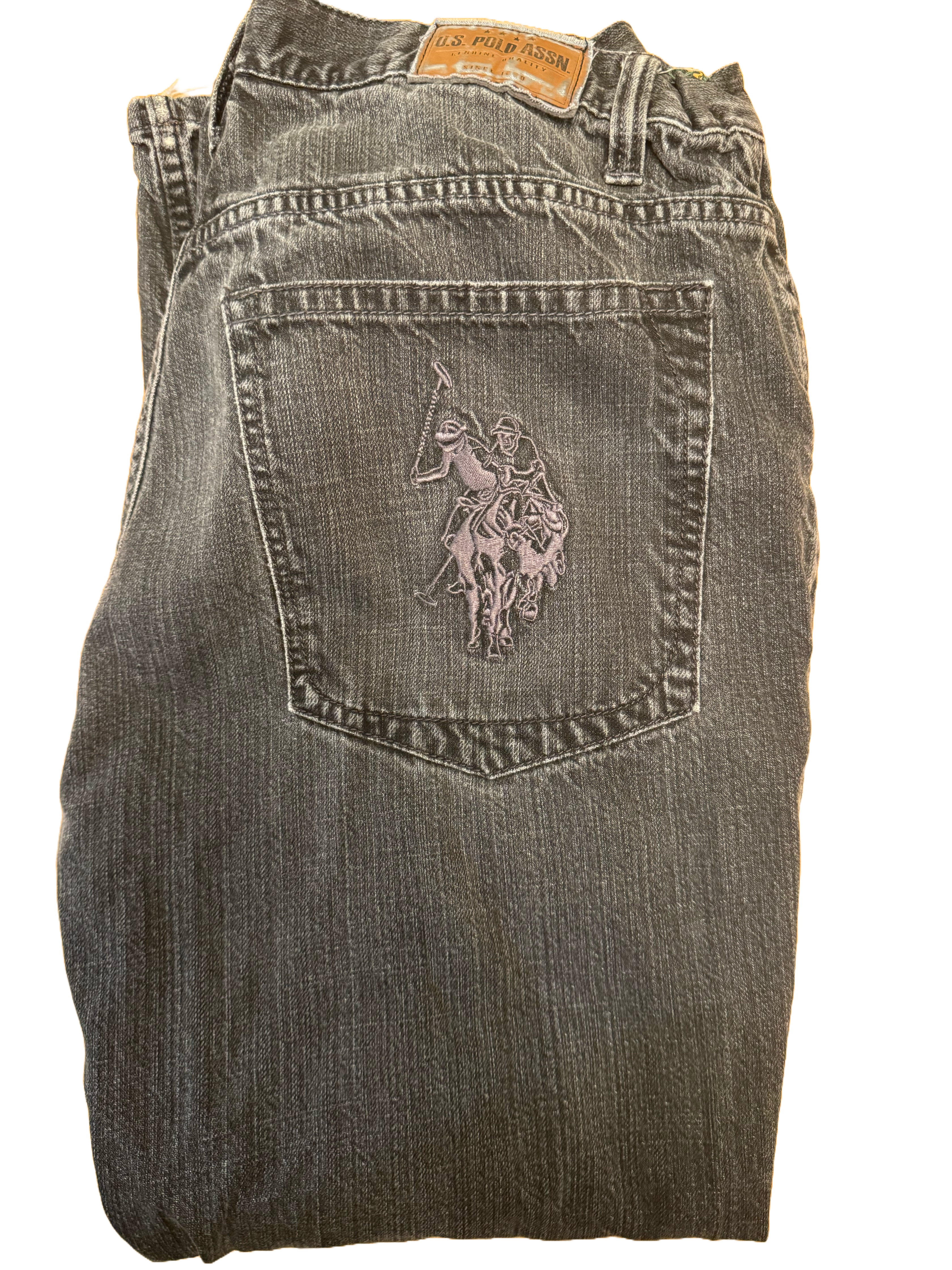 Polo Ralph Lauren Black Denim Jeans - The Urban Hanger