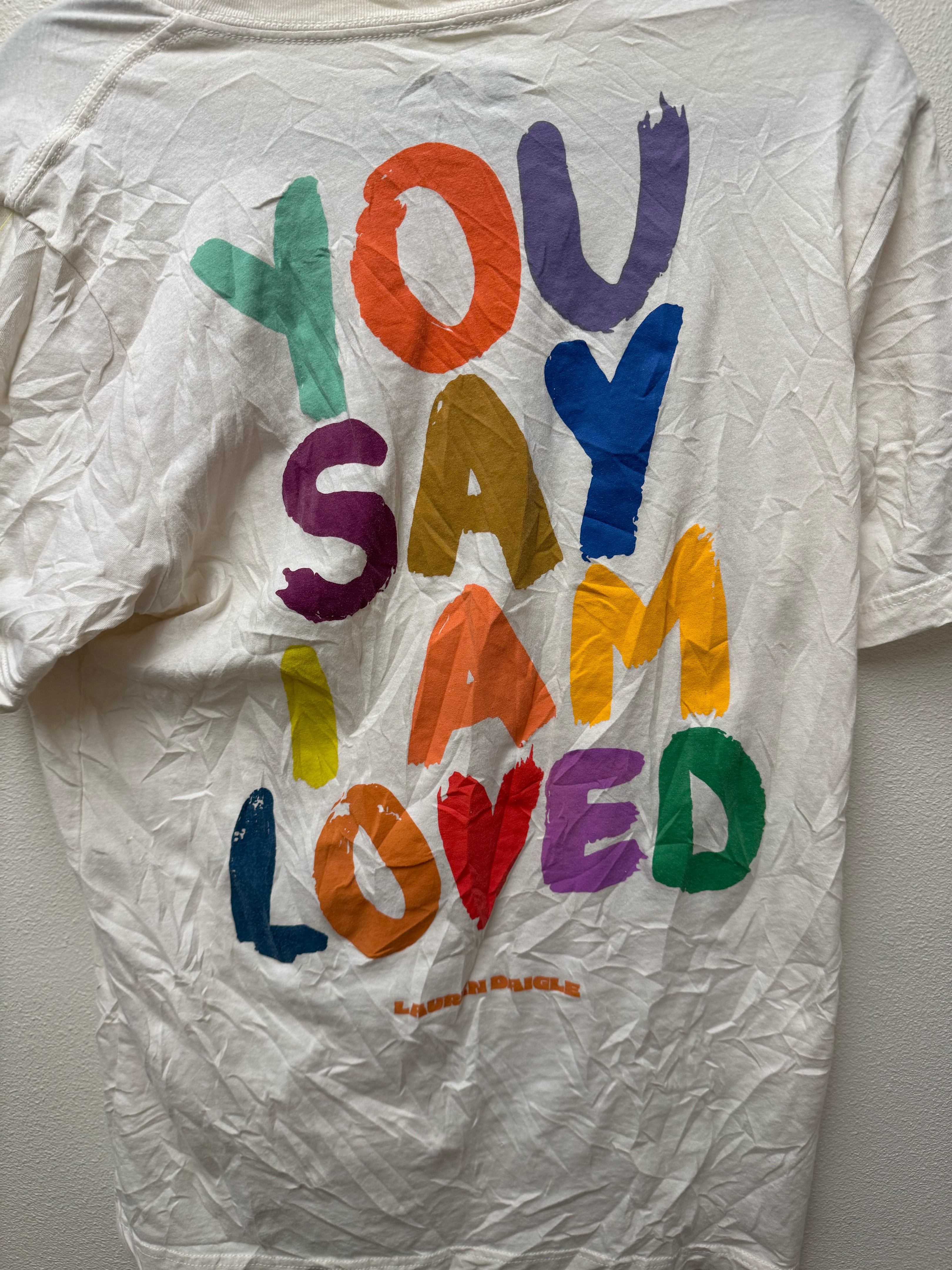 Vintage Lauren Daigle “You Say I Am Loved” T-Shirt - The Urban Hanger