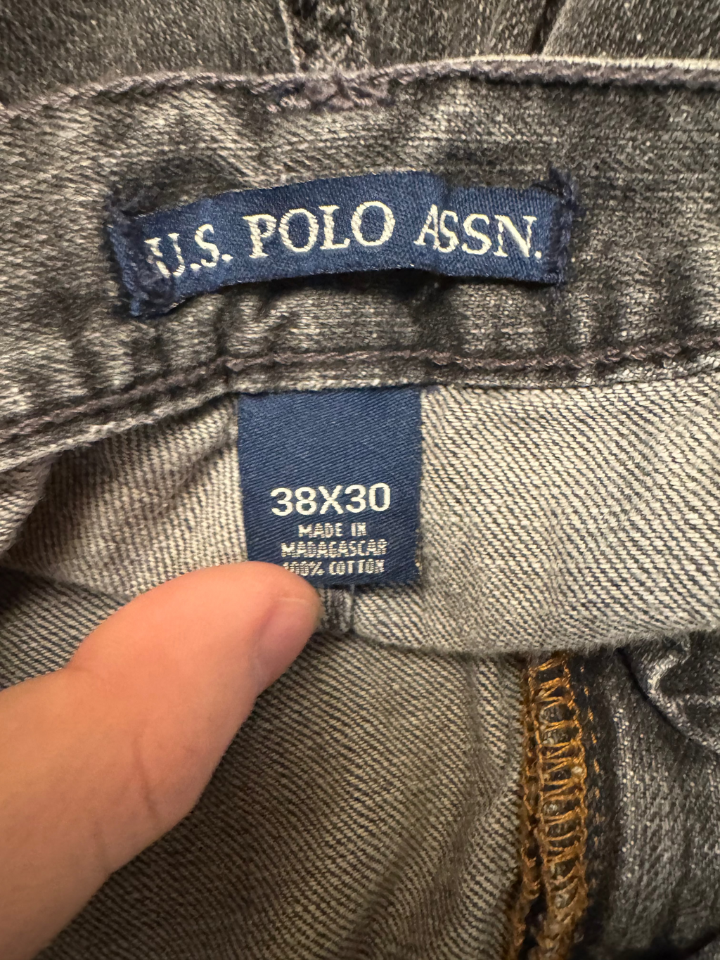 Polo Ralph Lauren Black Denim Jeans - The Urban Hanger