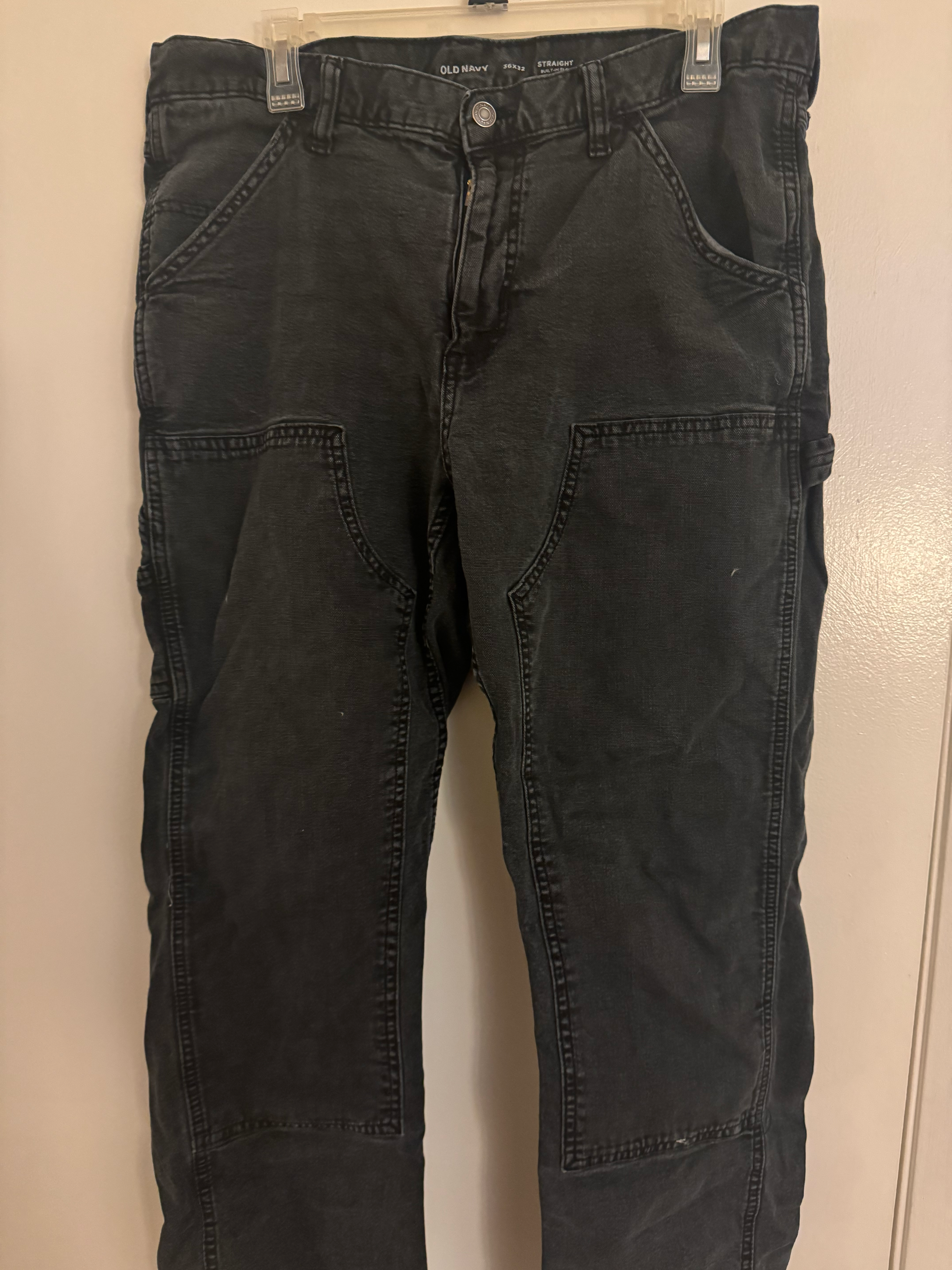 Vintage Black Cargo Jeans - The Urban Hanger
