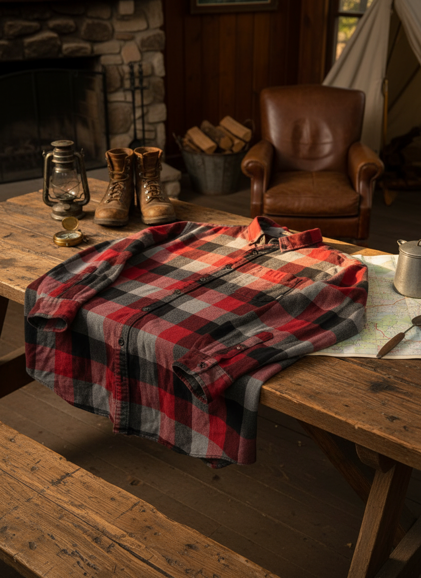 Vintage Eddie Bauer Flannel Shirt