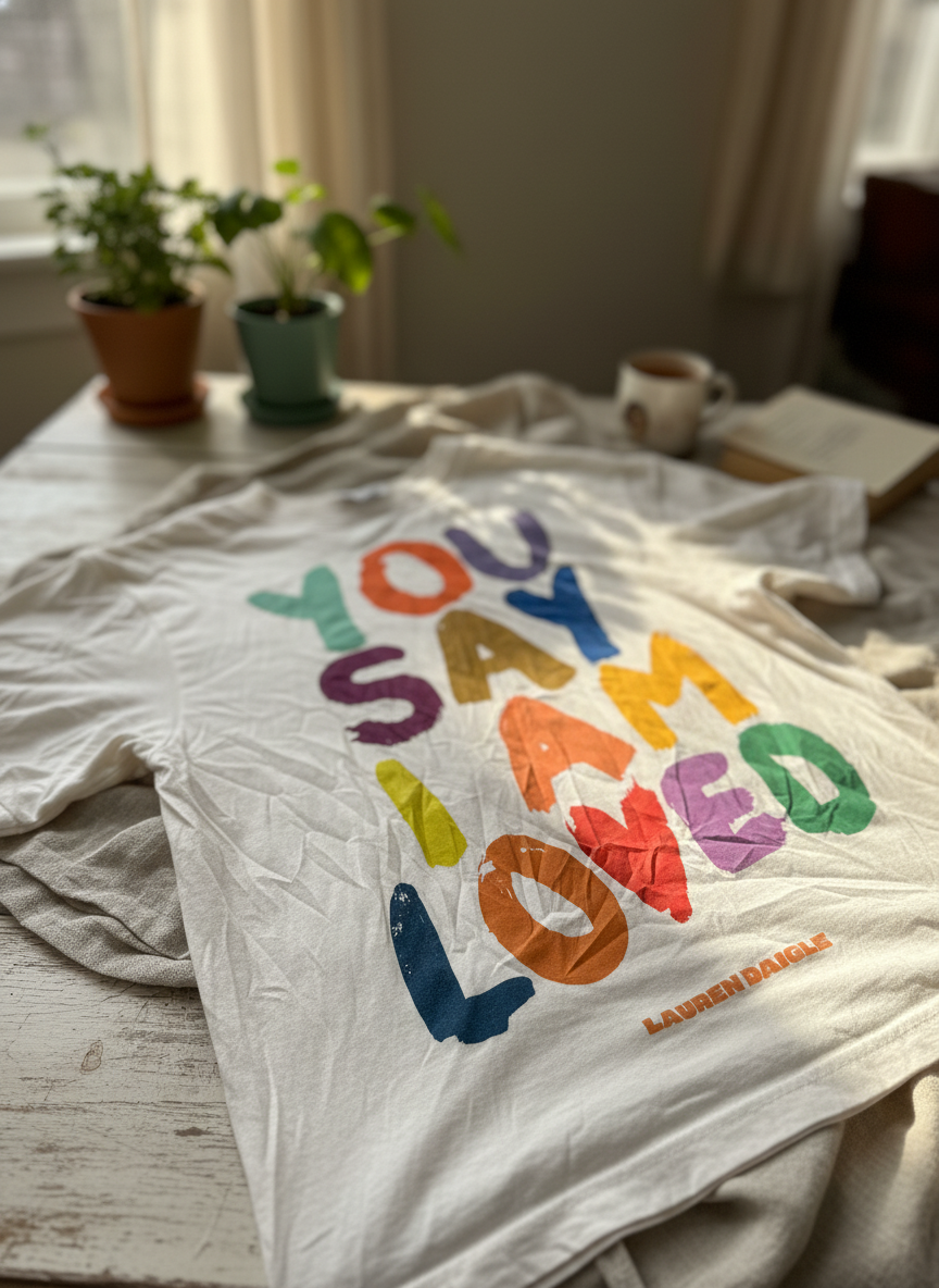 Vintage Lauren Daigle "You Say I Am Loved" T-Shirt
