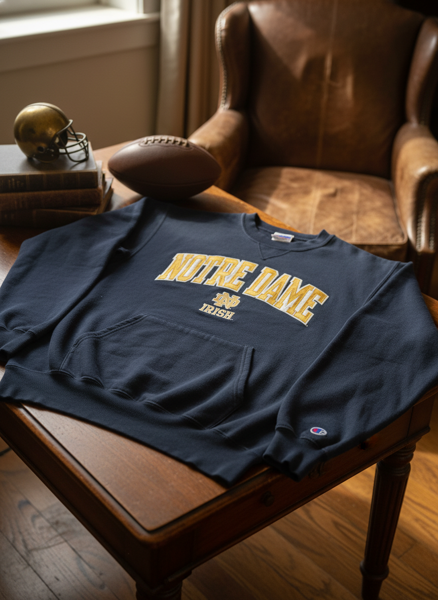 Vintage Notre Dame University Sweatshirt