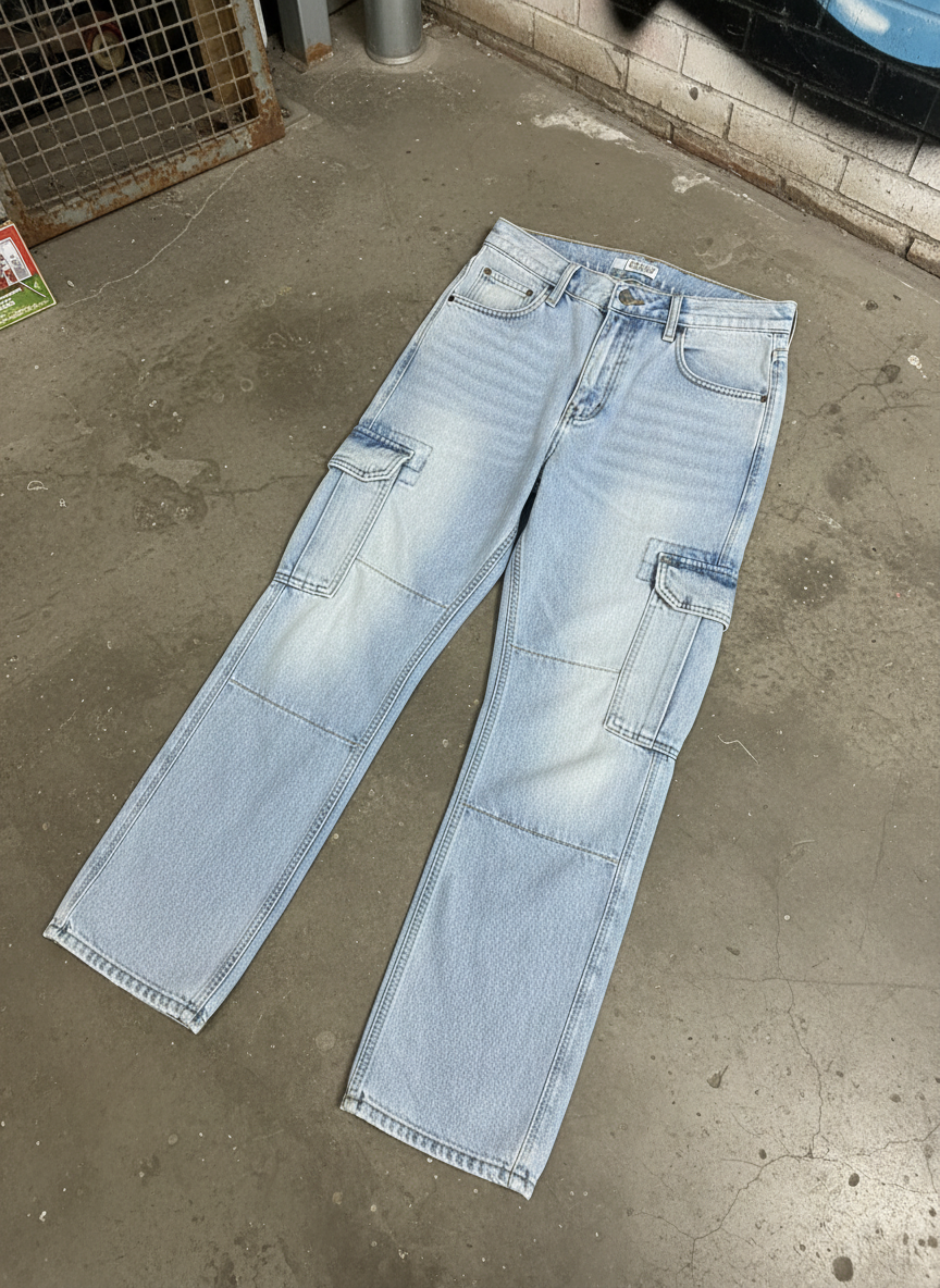 Vintage PACSUN Cargo Washed Jeans